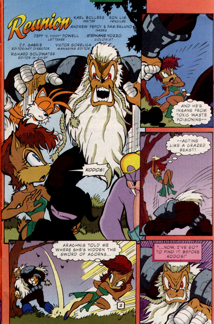 Sonic - Archie Adventure Series October 2001 Page 3